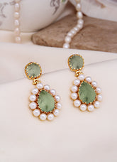 Prinhite & Pearl Boucle d'oreilles